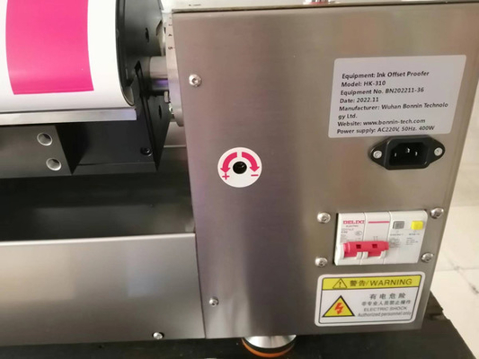 Bonnin Offset Printing Proofer Machine Flexo Offset Printing Ink Proofer