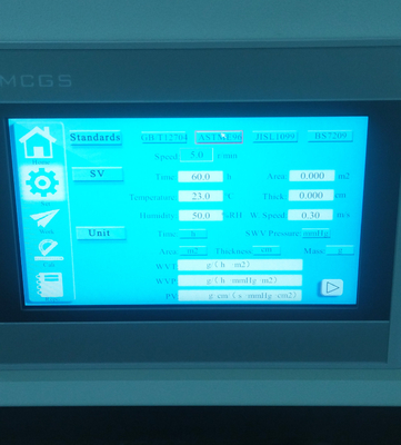 ASTM E96 Textile Fabric Water Vapour Transmission Permeability Tester Testing Equipment
