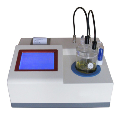 Laboratory Karl Fischer Coulometric Moisture Titrator Oil Water Content Test