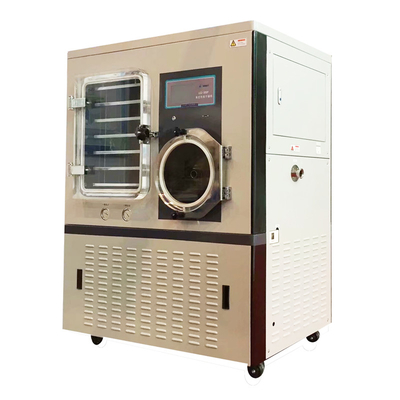 LGJ-100F 1.04M2 Top Press In Situ Silicone Oil Heating Freeze Dryer Low Noise