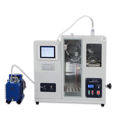SYD-0165B Semi Auto Oil Distillation Equipment Petroleum Vacuum Distillation Tester