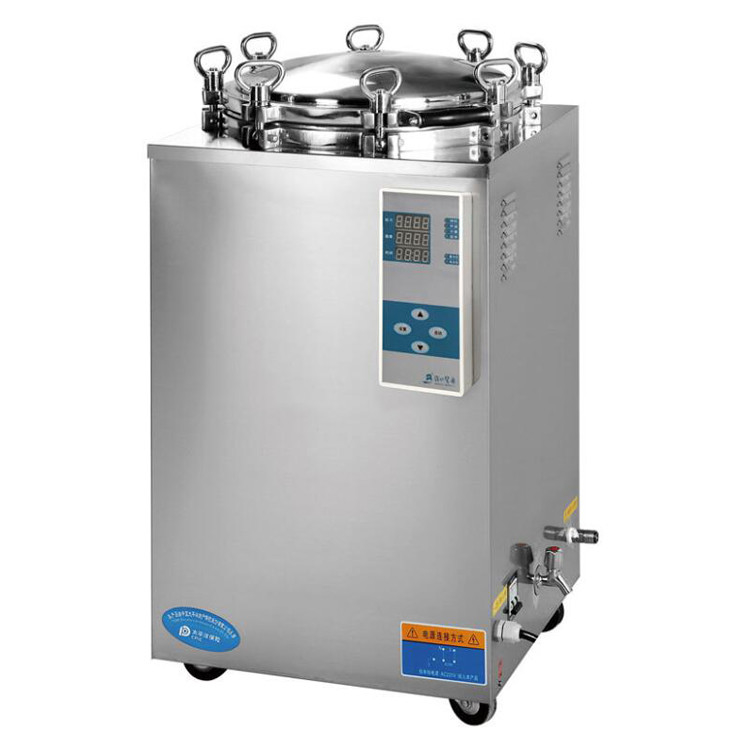 LS-LD Vertical High Pressure Steam Sterilizer Autoclave 75L PCR Test Instruments