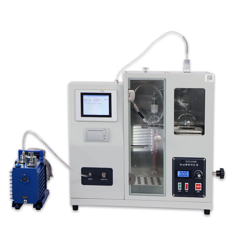 SYD-0165B Semi Auto Oil Distillation Equipment Petroleum Vacuum Distillation Tester